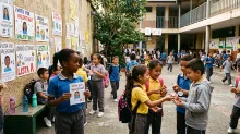 Las prácticas clientelistas y la entrega de dádivas reflejadas desde las campañas escolares.